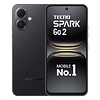 Tecno spark go 2 ink black 64gb 4gb ram Front Back View Tecno spark go 2 ink black 64gb 4gb ram Front Back View