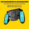memo ak77 battery runtime claim Supplier graphic showing battery options; runtime claims have not been independently verified