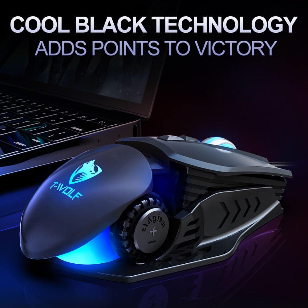 T-WOLF G530 Technology Black promo T-WOLF G530 Technology Black gaming mouse