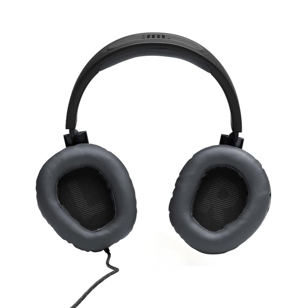 jbl quantum 100 black ear cushions JBL Quantum 100 black over-ear memory foam cushions