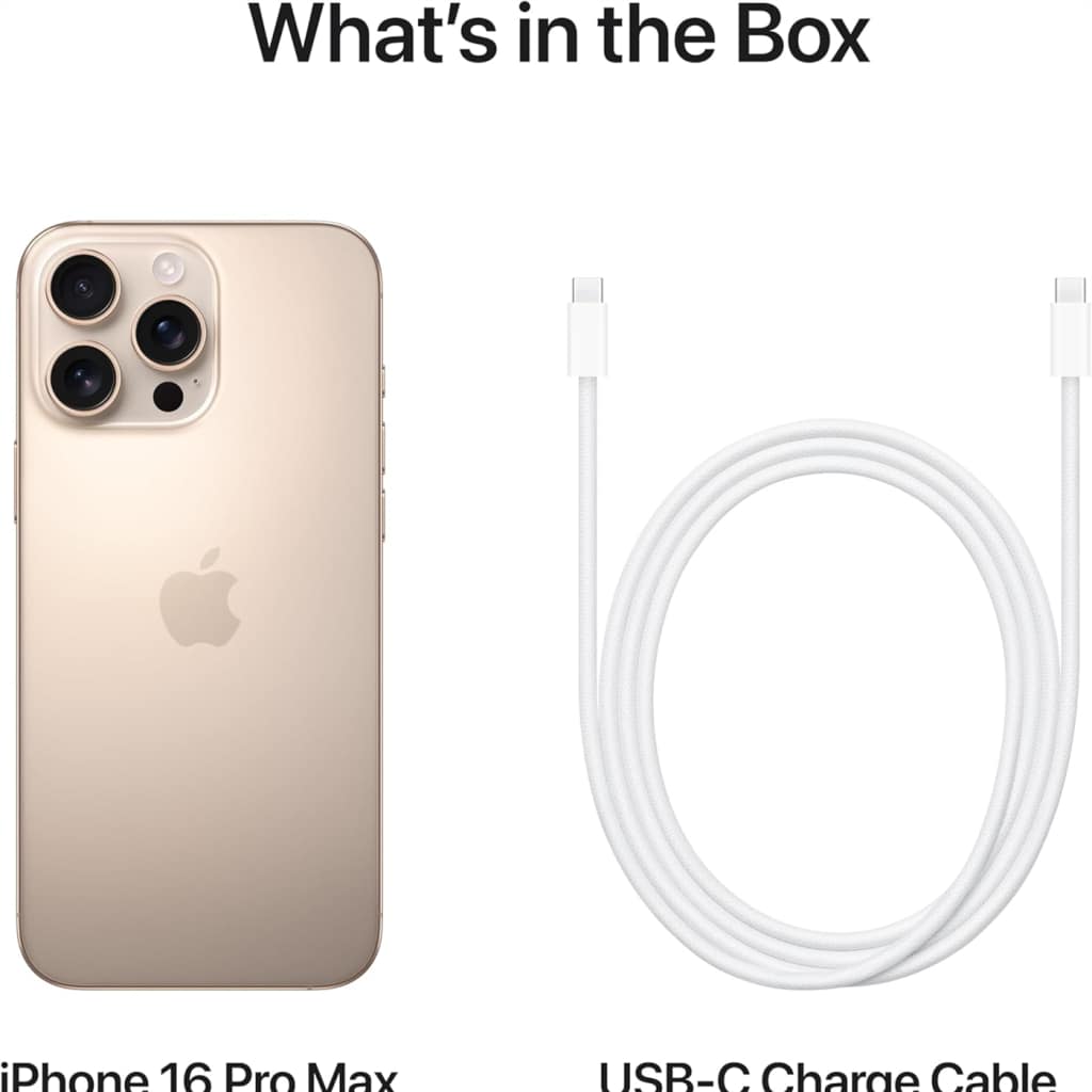 Apple iPhone 16 Pro Max Single 256GB Desert Titanium 6 1024x1024