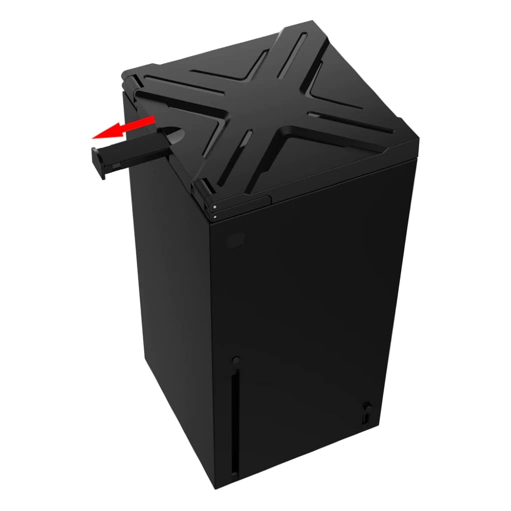 dobe tyx 3609 fold out holder Fold-out headset holder on the TYX-3609 dust cover
