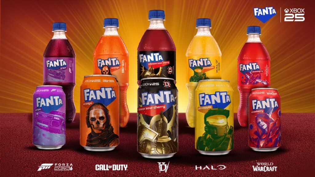 Xbox and Fanta Team Up for a Special Edition Collection – With Prizes and In Game Rewards to be Claimed
