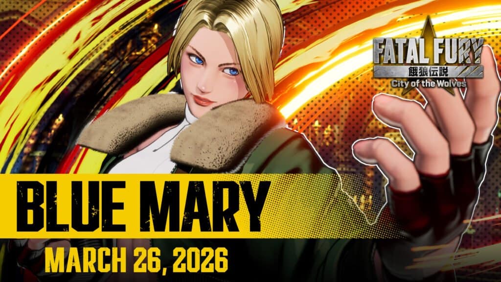Master Blue Mary’s Commando Sambo, Available Now in Fatal Fury: City of the Wolves
