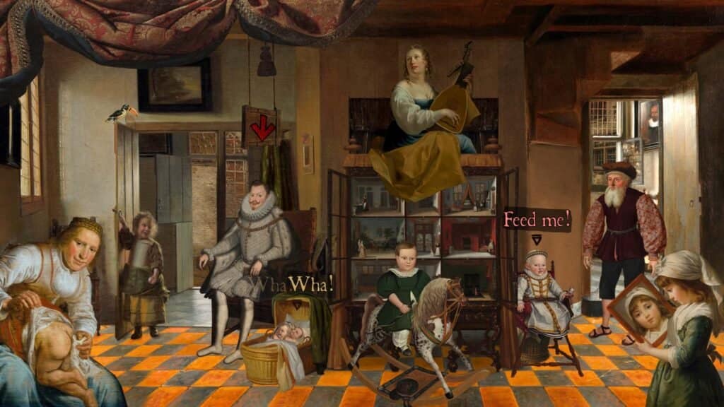 How a Bucket Full of Pink Cow Dung Became an Item in The Immortal John Triptych