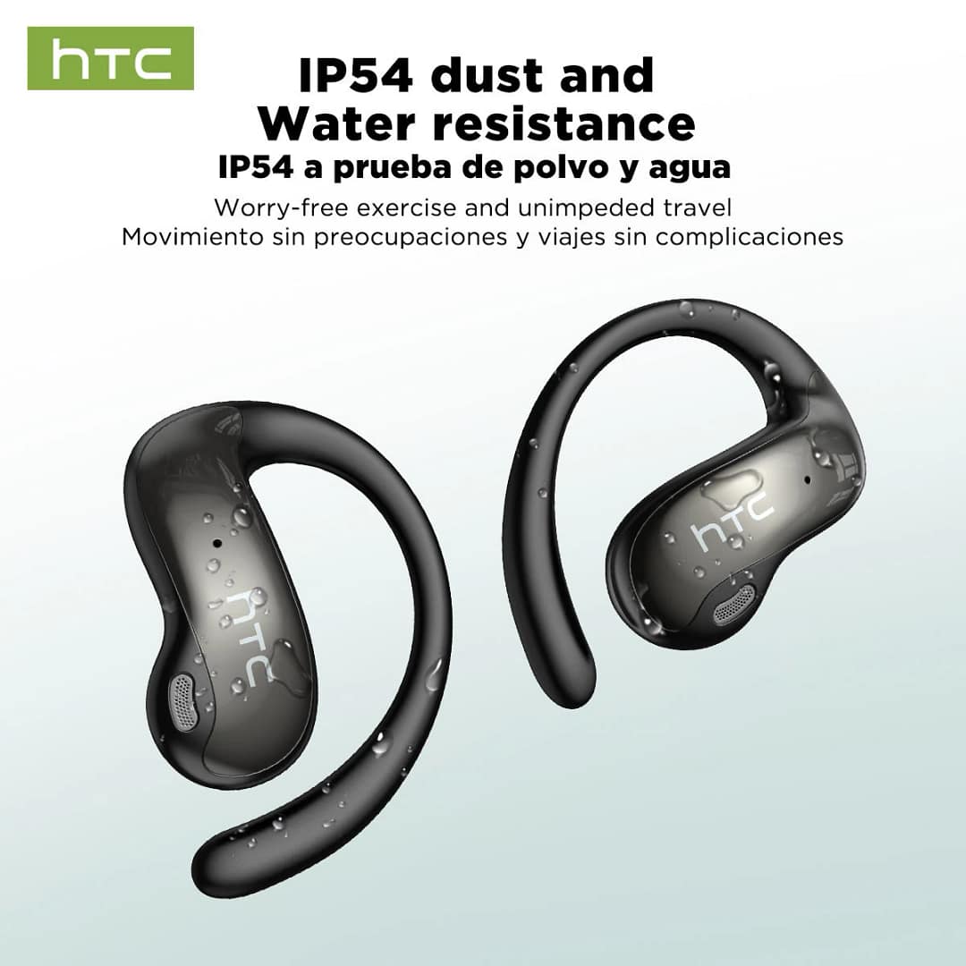 HTC NE19 supplier water and dust resistance graphic