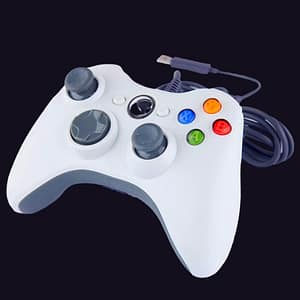 XBOX 360 Wired Controller for 360 and PC - white