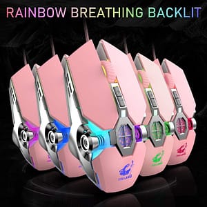 V8 Wired RGB Gaming Mouse– Customizable & High Precision