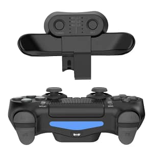 PS4 Controller Back Button Attachment with Turbo Function – Rear Extension Keys Adapter