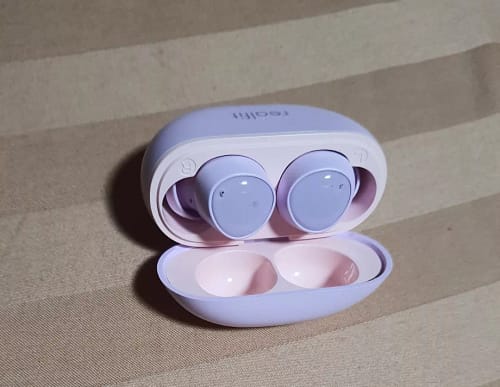 Click to view full screen Realfit F4 AI Intelligent Noise Reduction Bluetooth Earphones – HiFi Sound and Deep Noise Cancellation photo review