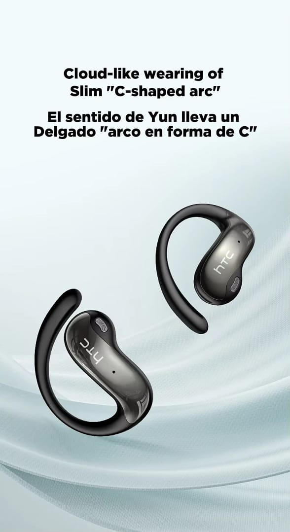 HTC NE19 curved earhook design