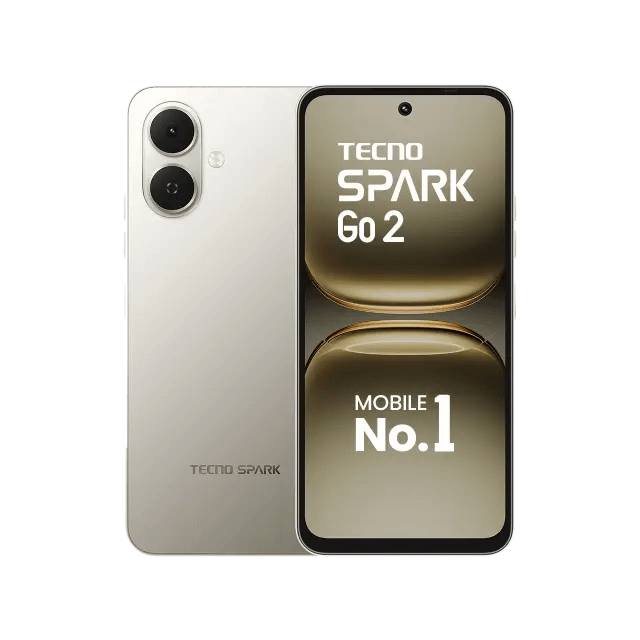 TECNO Spark Go 2 Front and Back Titanium Grey