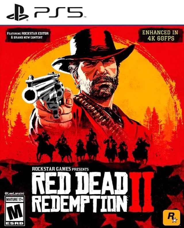 Red Dead Redemption 2 PS5 cover art
