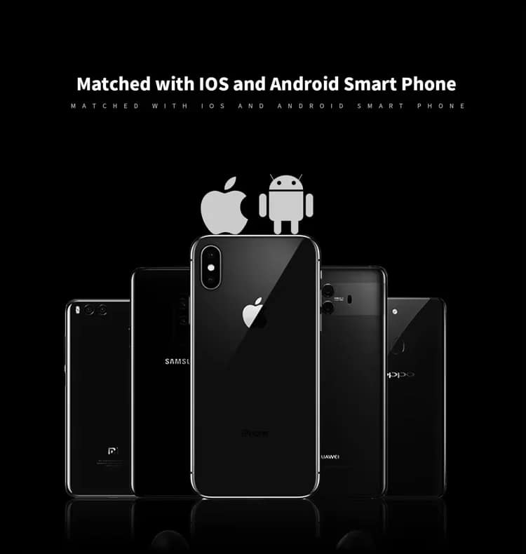 Supplier smartphone illustration; phone fit should be checked before ordering