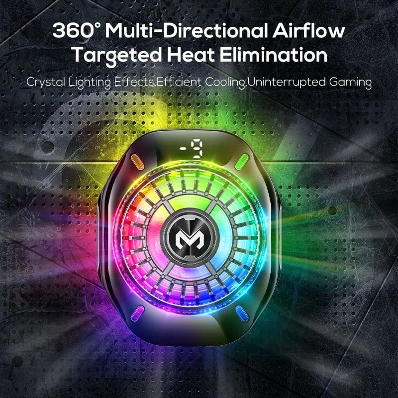 memo cx10 rgb airflow MEMO CX10 semiconductor cooler showing its illuminated RGB fan