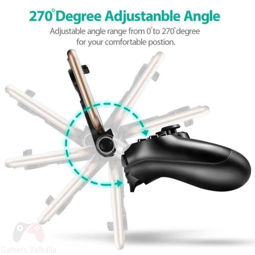 Dobe Dualshock 4 Controller Phone Mount Clip for Remote Play Mobile Gaming Clamp Bracket Phone Holder for PS4/ PS4 Slim/ PS4 Pro - Image 6