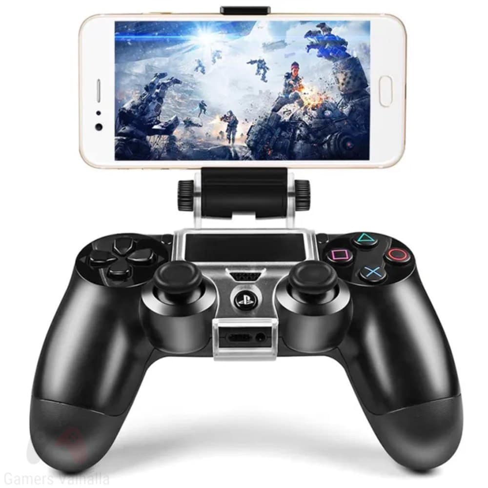 Dobe Dualshock 4 Controller Phone Mount Clip for Remote Play Mobile Gaming Clamp Bracket Phone Holder for PS4/ PS4 Slim/ PS4 Pro - Image 5
