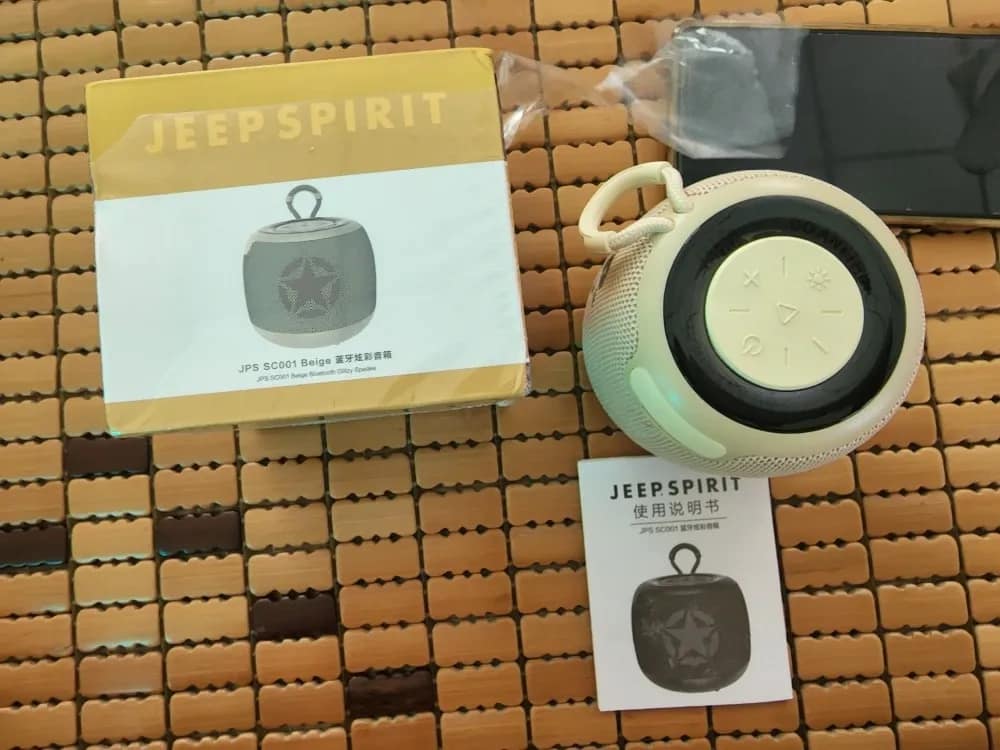 Jeep PS SC001 Bluetooth Speaker Wireless Outdoor Portable Mini Colorful Mini Speaker Large Volume High Quality Subwoofer Waterproof support TF Card Receipt Voice Player -Built in Microphone+HD Noise Reduction - Image 11