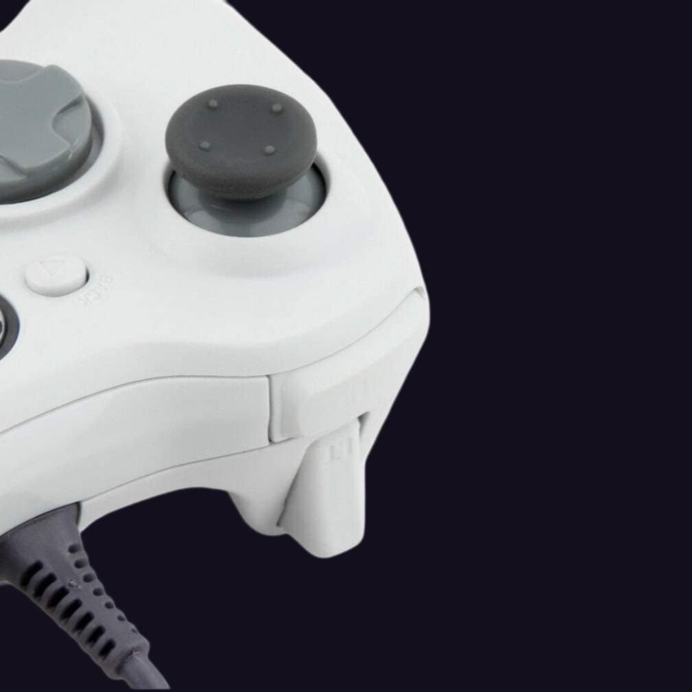 XBOX 360 Wired Controller for  360 and PC - white - Image 5