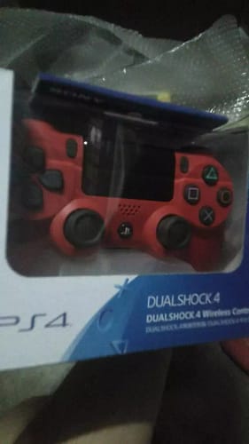 Click to view full screen Sony DualShock 4 Wireless Controller for PlayStation 4 - Red photo review
