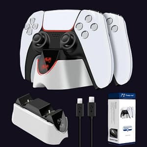 Dual Charger Dock for PlayStation 5 Controllers