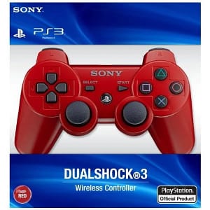 Sony Playstation Dual-Shock 3 Wireless Controller For PS3 - Red