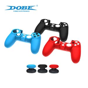 DOBE 2-in-1 Silicone Protection Set for PS4 DualShock 4 Controller