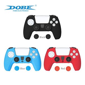 Dobe TP5-0559 Silicone Protective Case + Thumb Grips for PS5 Controller