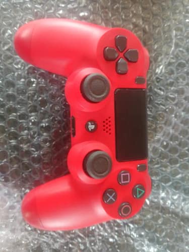 Click to view full screen Sony DualShock 4 Wireless Controller for PlayStation 4 - Red photo review
