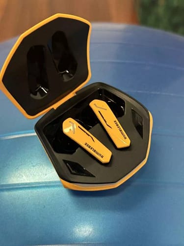 Click to view full screen TF-T10 Bluetooth 5.4 Earphones Low Latency Gaming Headset HD Call Sport Earbuds Lenovo GM2 Pro Headphones photo review