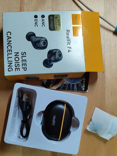 Click to view full screen Realfit F4 AI Intelligent Noise Reduction Bluetooth Earphones – HiFi Sound and Deep Noise Cancellation photo review