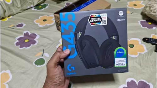 Click to view full screen Logitech G435 Lightspeed Gaming Headset- 100% Authentic photo review