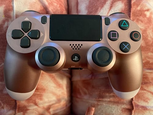 Click to view full screen Sony PlayStation DualShock 4 Wireless Controller for PlayStation 4 - Rose Gold photo review