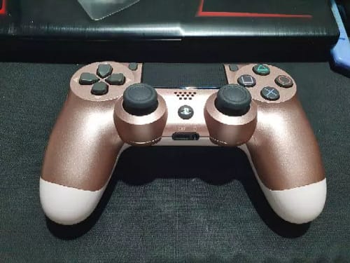 Click to view full screen Sony PlayStation DualShock 4 Wireless Controller for PlayStation 4 - Rose Gold photo review