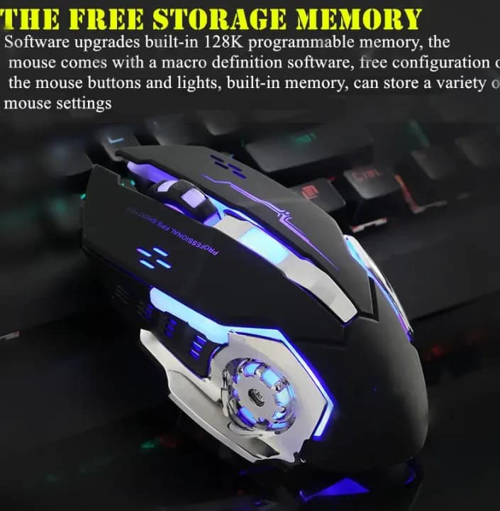 Optical RGB Gaming Mouse V5– High Precision Macro Programmable with DPI 200–4800 - Image 7