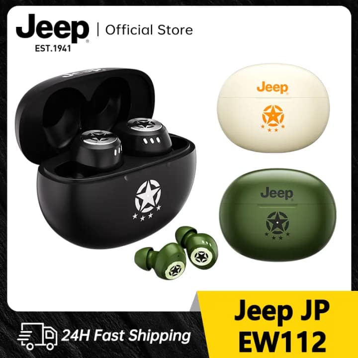 Jeep EW112 Bluetooth 5.4 Earphone TWS Wireless Headphones, HIFI HD IPX5 waterproof Headset - Image 2