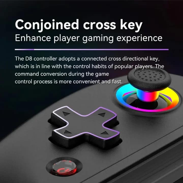 BSP-D8 Mobile Bluetooth Game Controller - Compatible with iOS, Android, Switch, and PC - Image 5