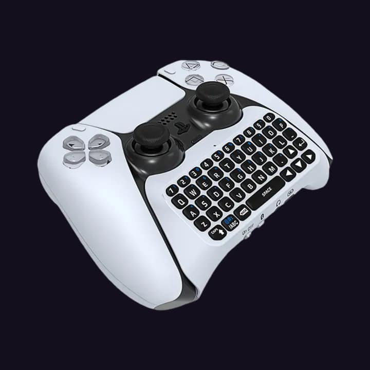 PS5 controller Mini Wireless TYPE-C Charging Chat pad Message Keyboard