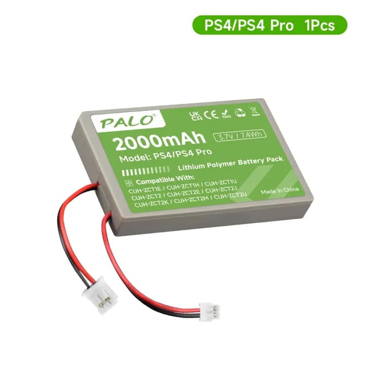 PALO 2000mAh Replacement Battery for PS4 / PS4 Pro DualShock 4 Controllers - Image 8