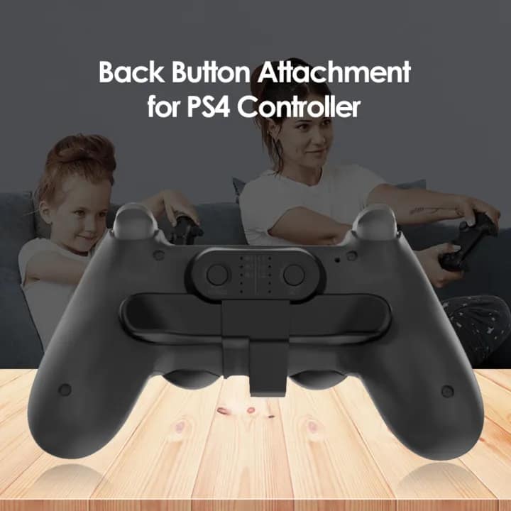 PS4 Controller Back Button Attachment with Turbo Function – Rear Extension Keys Adapter - Image 3