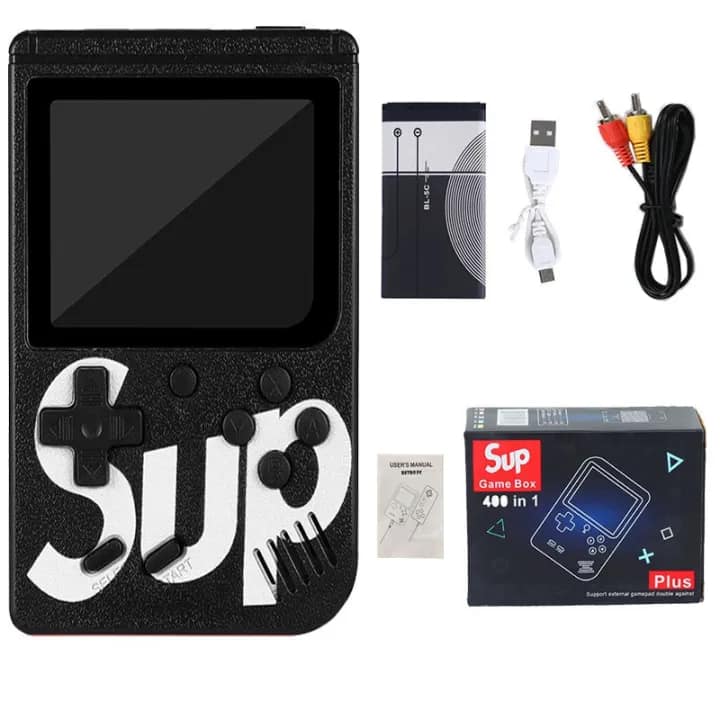 SUP Gameboy Handheld Game Console 400 Games 3-inch Portable Rechargeable Color Screen - Image 10