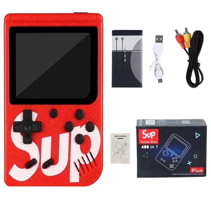 SUP Gameboy Handheld Game Console 400 Games 3-inch Portable Rechargeable Color Screen - Image 13