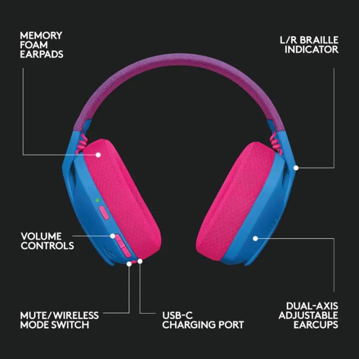 Logitech G435 Lightspeed Gaming Headset- 100% Authentic - Image 4