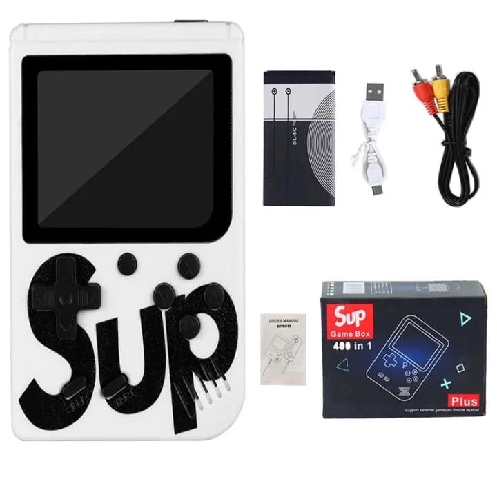 SUP Gameboy Handheld Game Console 400 Games 3-inch Portable Rechargeable Color Screen - Image 12