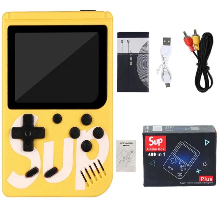 SUP Gameboy Handheld Game Console 400 Games 3-inch Portable Rechargeable Color Screen - Image 9
