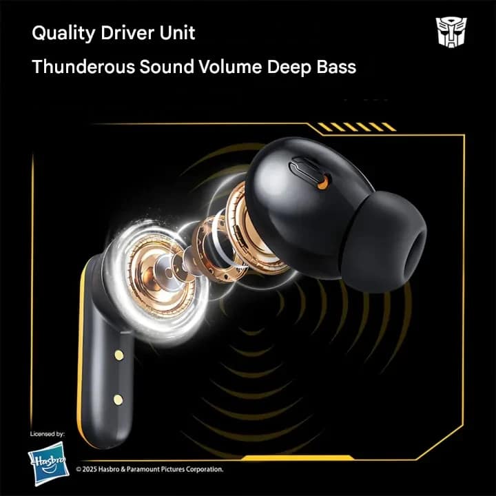 Transformers TF10 Pro True Wireless Bluetooth Headset - Image 4