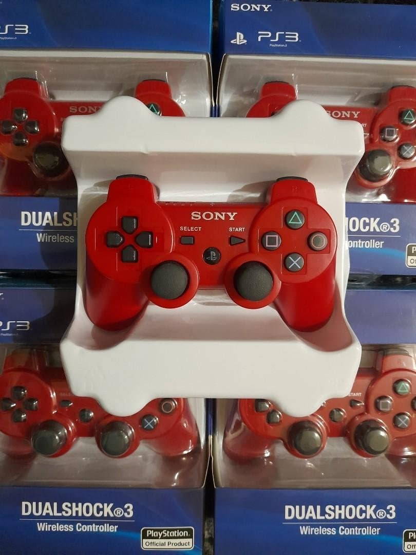 Sony Playstation Dual-Shock 3 Wireless Controller For PS3 - Red - Image 2