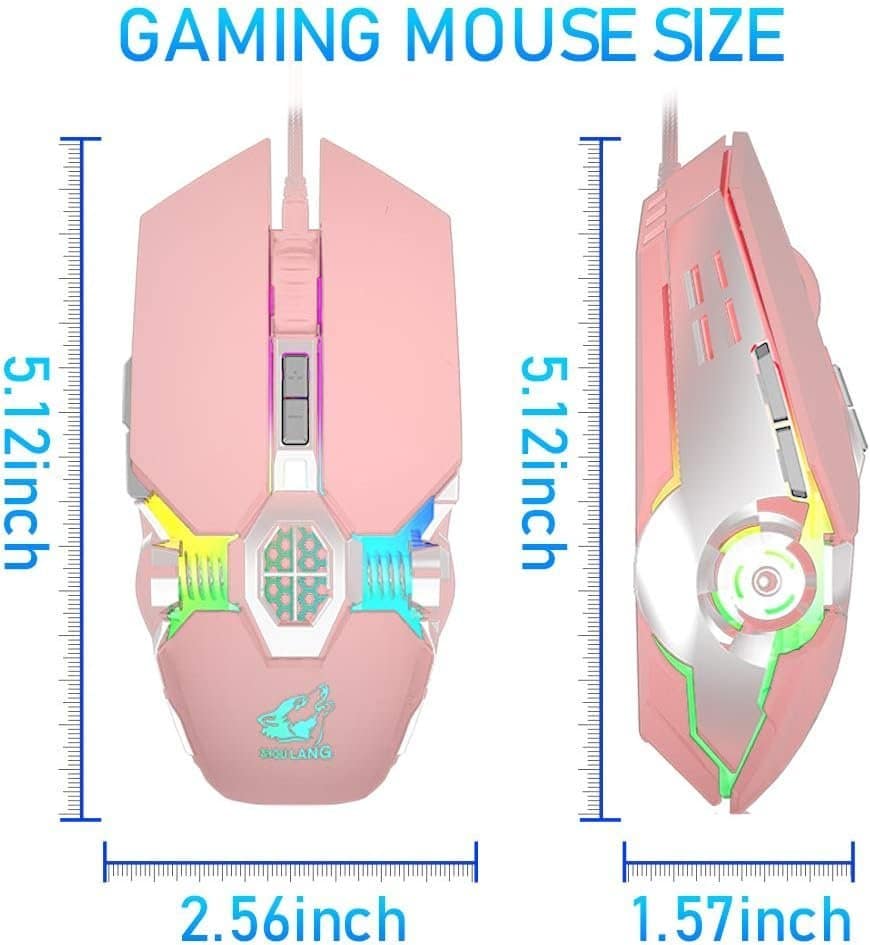 V8 Wired RGB Gaming Mouse– Customizable & High Precision - Image 3