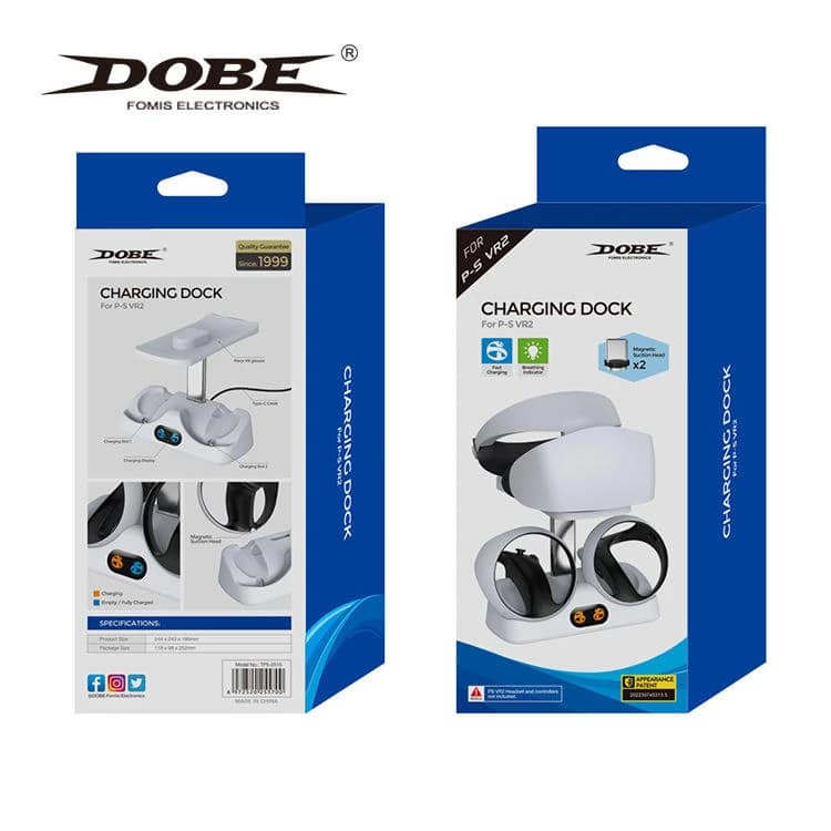 DOBE TP5-2515 retail box DOBE TP5-2515 PSVR2 controller charging stand retail packaging