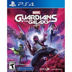 Marvel Guardians of the Galaxy PS4 cover art